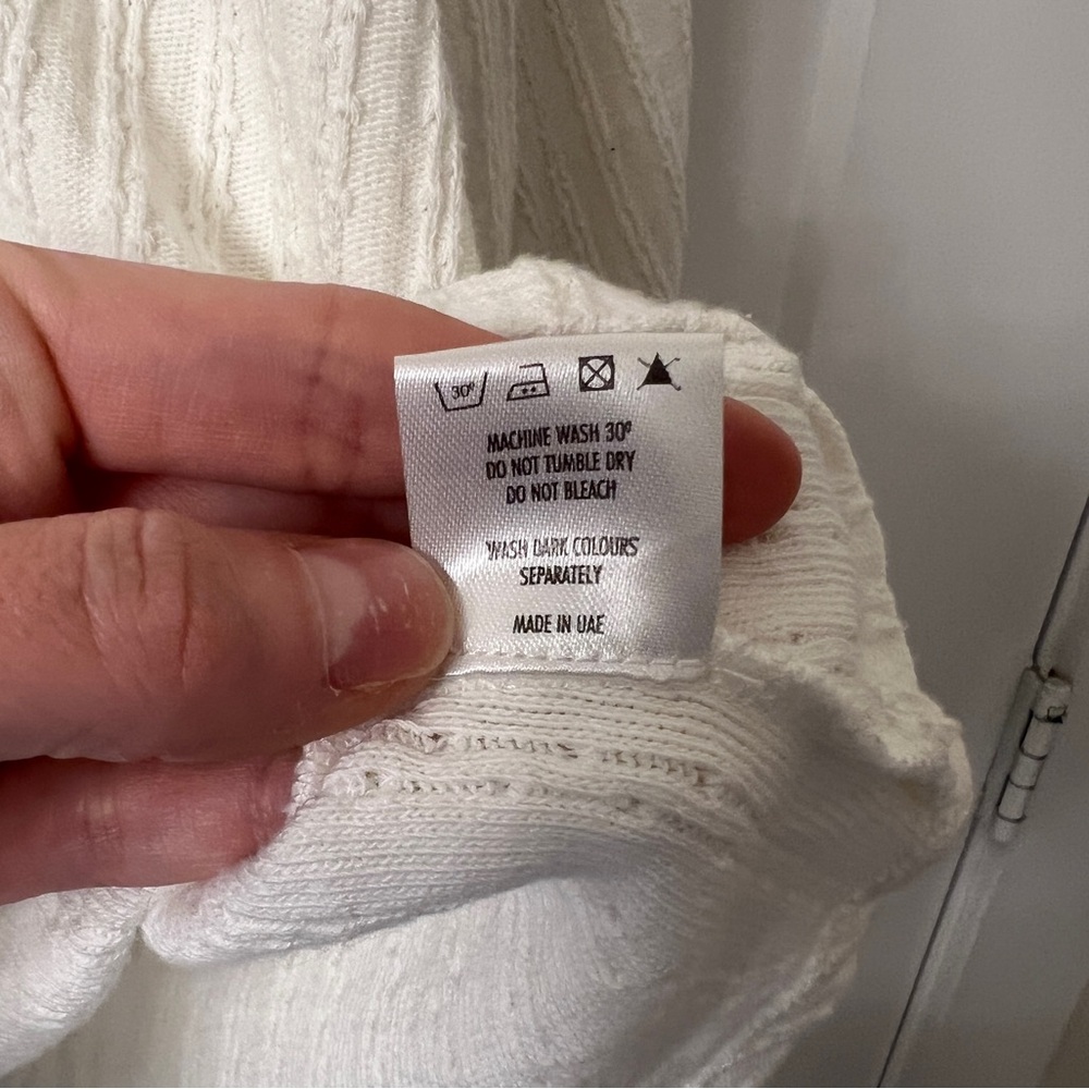 Vita Grace 100% Cotton Blouse Sweater - Picture 6 of 6